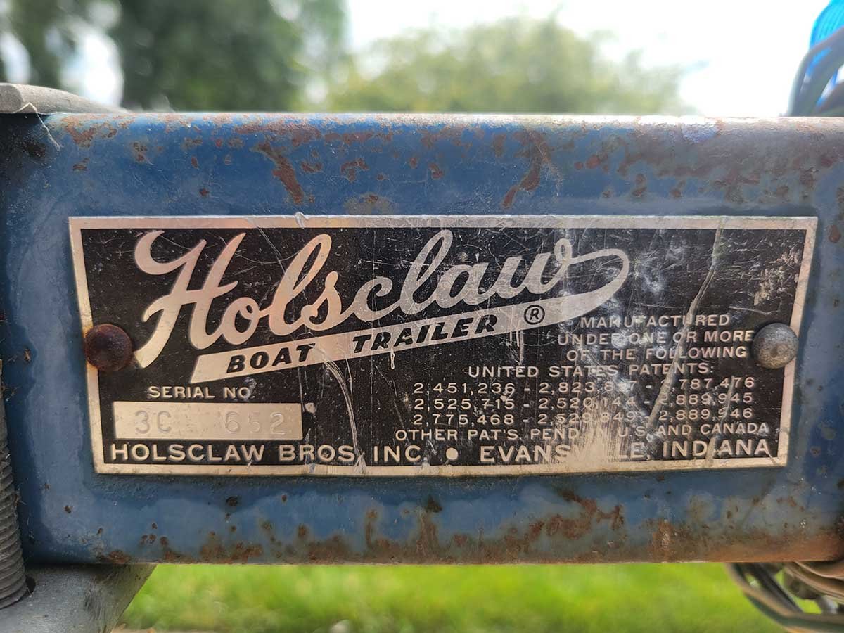 For Sale: 1963 Gordon Douglass Highlander w/ Trailer (Hull #550)